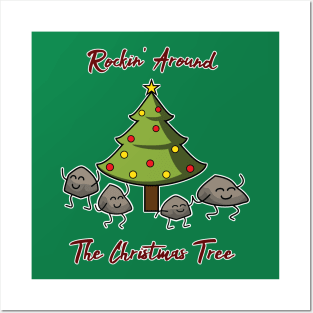 Rockin' around the Christmas tree Posters and Art